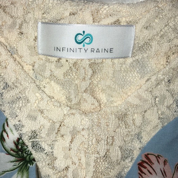 Infinity Raine Floral Lace Dress NWT - Picture 3 of 7
